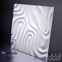 Гипсовая 3D панель Foggy от Artpole