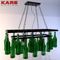 KARE  Pendant Lamp Beer Bottles