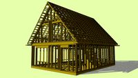 Frame houtskelet woning