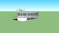 stuurhut duwboot