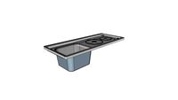 SMEV / DOMETIC 9722 L double burner hob and sink combo #DIYCamper