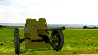 ANTI TANK GUN 45 MM - TYPE M42 - RED ARMY WW2- MAIN DEFENCE LINE ANTI TANK - SOVIET ANTI TANK WW2 -