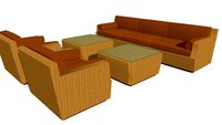 wicker outdoor furniture