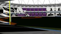 London Olympic Stadium Set Up for MLB