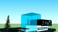 Pavillon ultramoderne