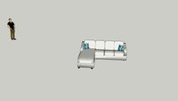 Ashley Nuvella sectional