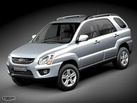 Kia Sportage 20093d model