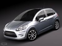 Citroen C3 20103d model
