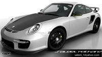 Porsche 911 GT2 RS + INTERIOR3d model