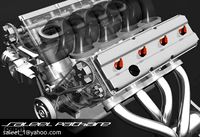 V8 DOHC Engine ver 23d model