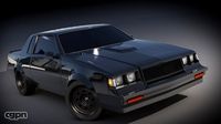 Buick Gran National GNX3d model