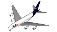 Fedex Airbus A380F