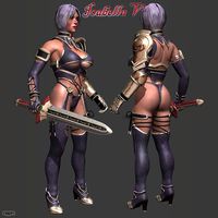 Isabella V RIGGED3d model