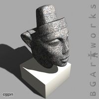 Bust of Queen Nefertiti3d model