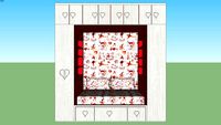 bed sheets wardrobe pillows rack lights
