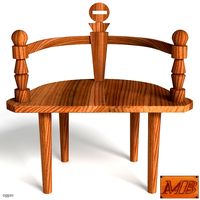 Chair013d model