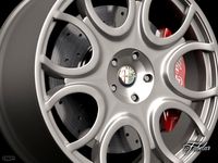 Alfa Brera rim3d model