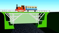 Rheneas crossing the Bridge