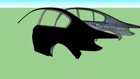 BMW M5 G30 Ghost Games Carbon Rear Fender