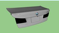 BMW M5 G30 Stock Trunk