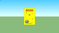 The SpongeBob SquarePants Movie - Final One Sheet Movie Poster 27X40 Double Sided (unframed)