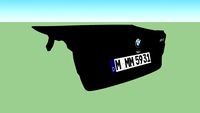 BMW M5 G30 Stock Carbon Trunk