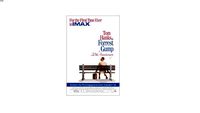 Forrest Gump IMAX - 4X6 Bus Shelter Movie Poster 48X70 Double Sided