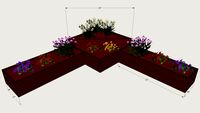 Corner Flower Box