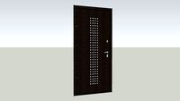 Metal front door