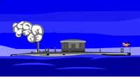 USS Monitor 2D]