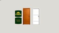 PORTA MODELO PR-041 GOLD AND SILVER (IPUMIRIM PORTAS E MOLDURAS)