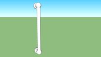 Jaclo G30-18 Shower Grab Bar