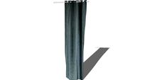 Rideau à œillets en tissu bleu gris 130x300cm ANDY REF 167441 PRIX 129.00