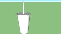 Cup with Straw
