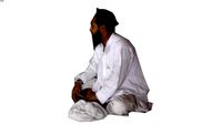 Baba Ahmed sitting