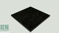 Banas Stones Natural Pavers/Flagstone - 600mm x 600mm - Jet Black