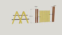 DIY wooden bookcase - Fai da te libreria lowcost