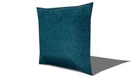 Coussin bleu cobalt 45 x 45 cm CHENILLE REF 153559 PRIX 15.99