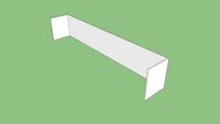 Terminal de Fechamento 100x500x2.65 mm
