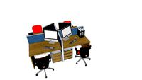 Workstation 4 Person Vray Ready