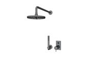 256022 - Qisani Flow thermo inbouwset 2-weg compleet chroom - built-in set