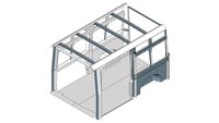 Citroen Relay (Jumper) L2H2 van Internal structure for campervan conversion #DIYCamper