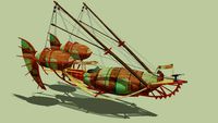 Steam punk Airship