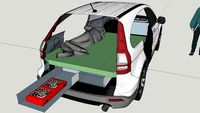 Honda crv camper