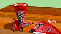Packaging - Wall's Cornetto Royale Strawberry