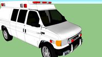 ambulance type ll ford f350 econoline mdoel 2001