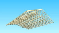 Cathedral Truss with Ceiling Battens