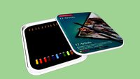DERWENT COLOURING PENCILS 12 PACK
