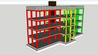 4 Storey Steel & Column Building