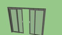 sliding door sliding full glass